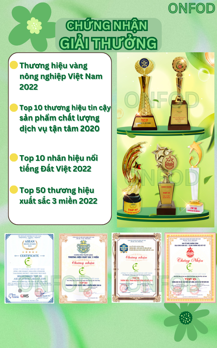 Mô tả Các loại hạt dinh dưỡng sấy chín ONFOD hạt điều rang muối óc chó hạnh nhân macca yến mạch hạt bí hạt thông - 10
