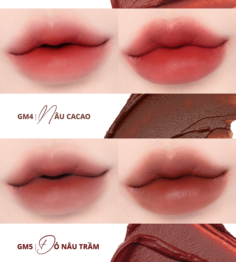 Merzy The Glam Mellow Tint GM6 Vintage Cinnamon