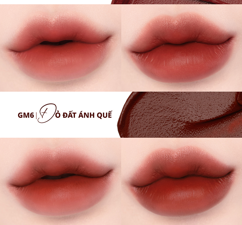 Swatches Merzy The Glam Mellow Tint