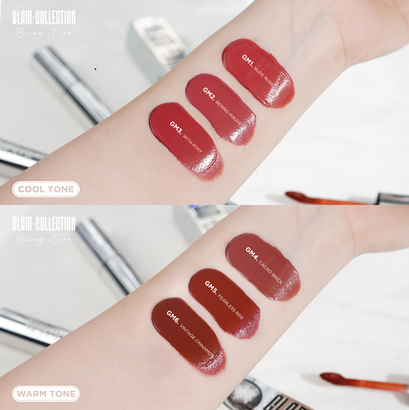 Merzy The Glam Mellow Tint on lips