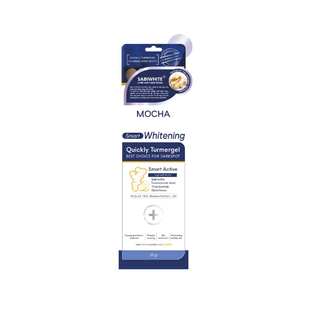 Mô tả Kem Giảm Thâm Sẹo MOCHA Smart Whitening, Chiết Xuất Nghệ Trắng Hiệu Quả Mờ Thâm Sẹo Nhanh Chóng - 1