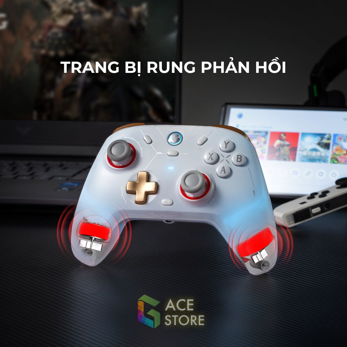 Tay Cầm Chơi Game GameSir CYCLONE 2 hỗ trợ đa nền tảng IOS, ANDROID ...