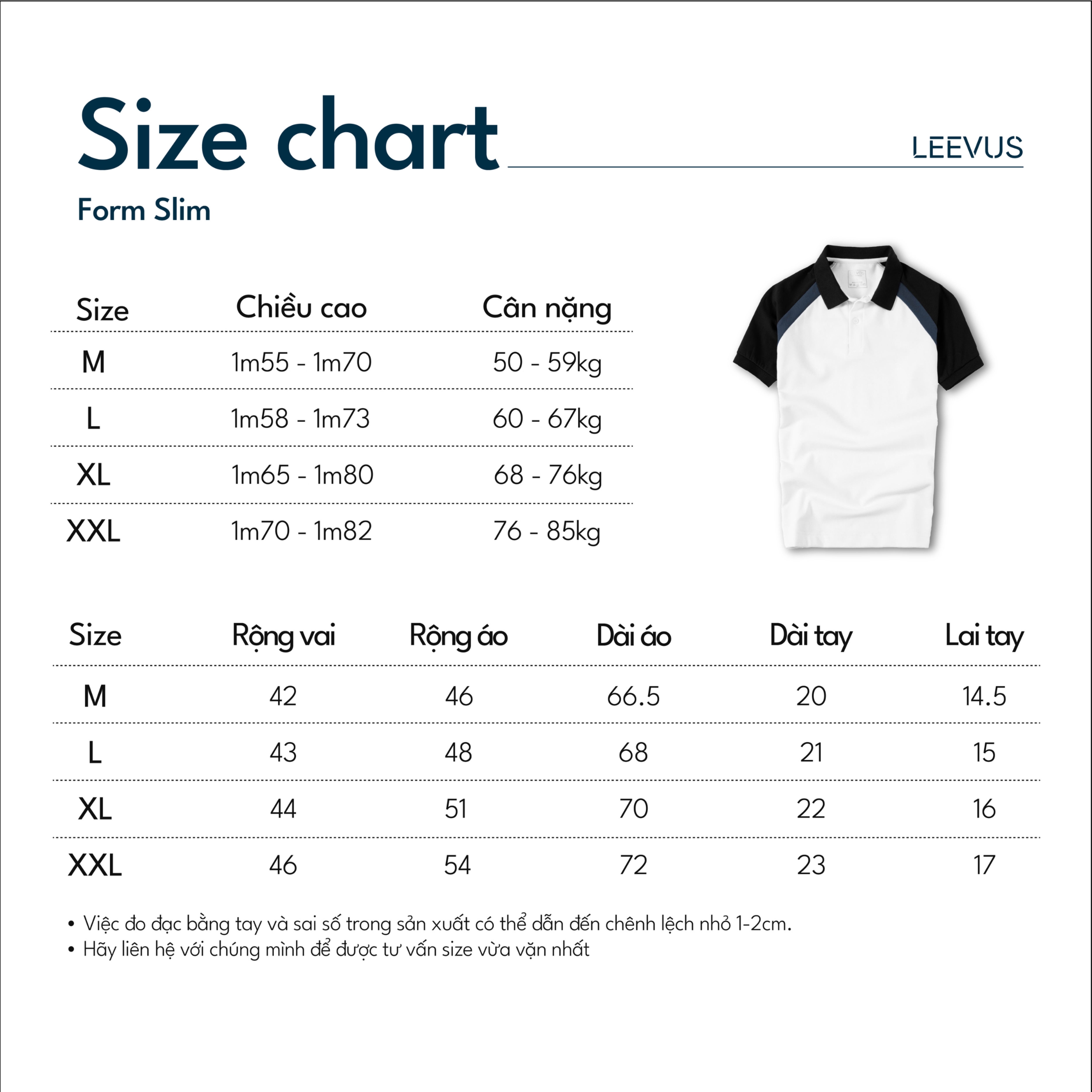 Mô tả Áo Polo nam ROVE LEEVUS màu trắng phối raglan đen xanh, CVC cá sấu, form regular APL316 - 10