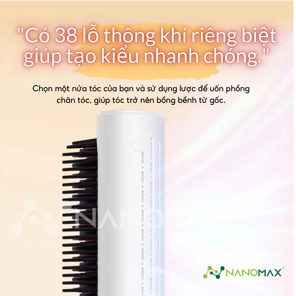 Mua lược điện Nanomax