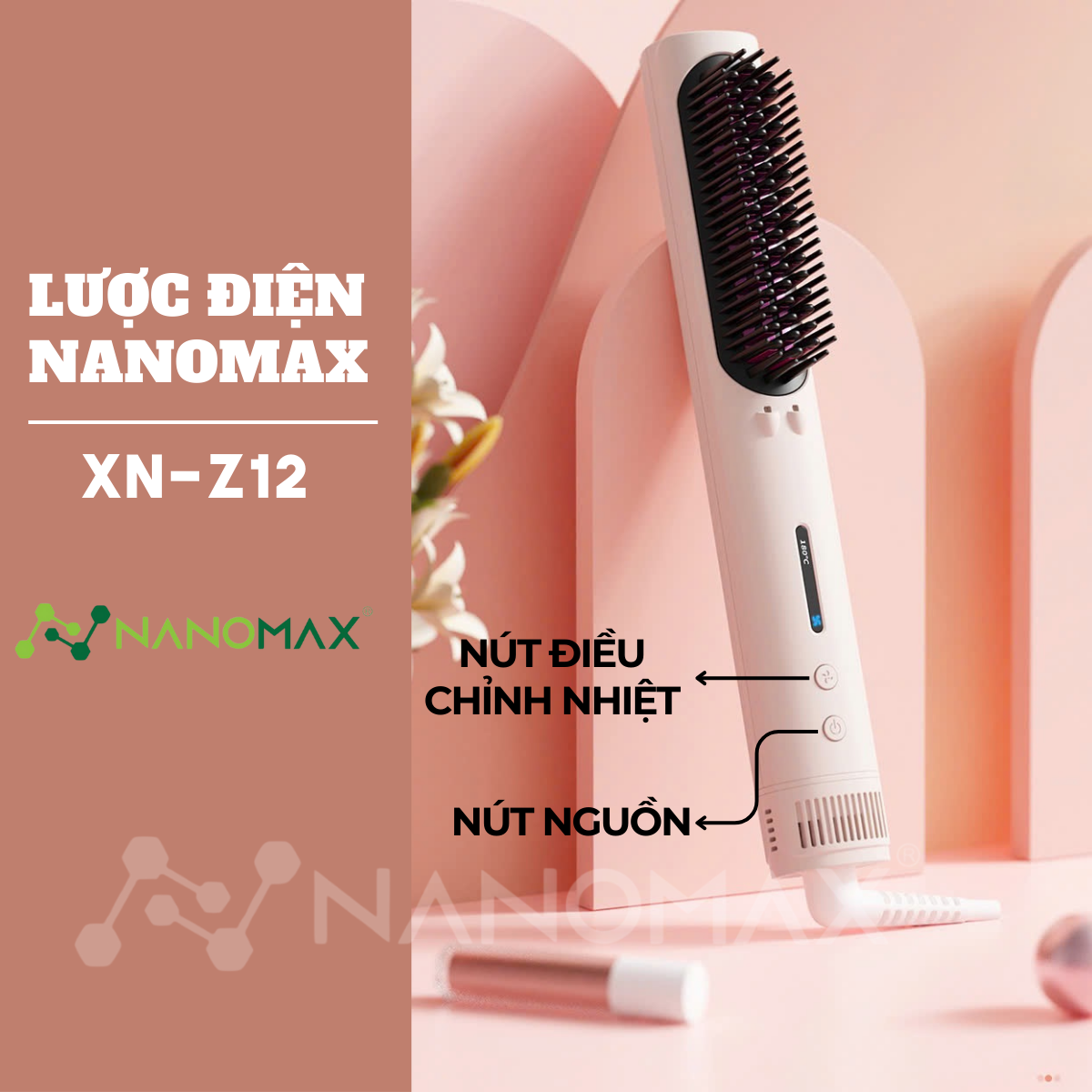 Lược điện Nanomax XN Z12 cam kết