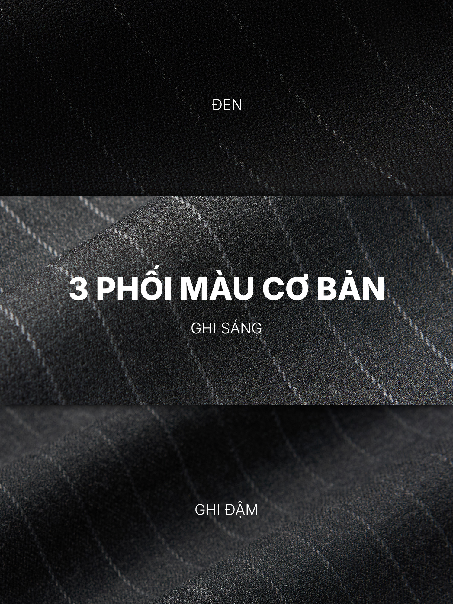 Mô tả Quần tây nam kẻ sọc vải Tweed ống rộng xếp ly cao cấp Thương Hiệu JBAGY - JA0305 - 1