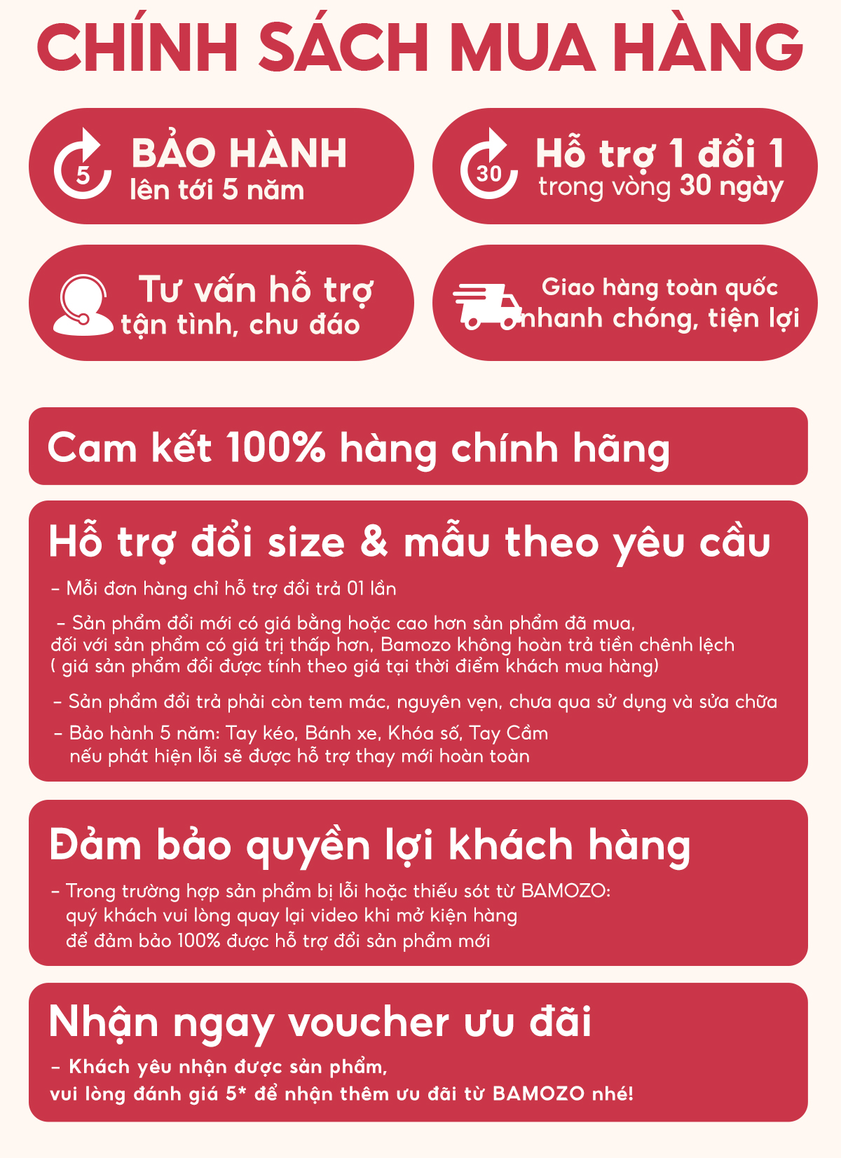 Mô tả Vali Bamozo Khung Nhôm 9066 Size 20/24/28 Cao Cấp Bịt 4 Góc Chống Va Đập Bảo Hành 5 Năm - 6
