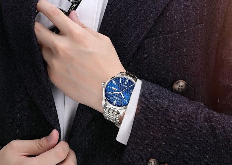 Mô tả Đồng Hồ Nam Citizen Automatic Dây Thép Không Gỉ NH8350-59L - Mặt Xanh (40mm) - 2