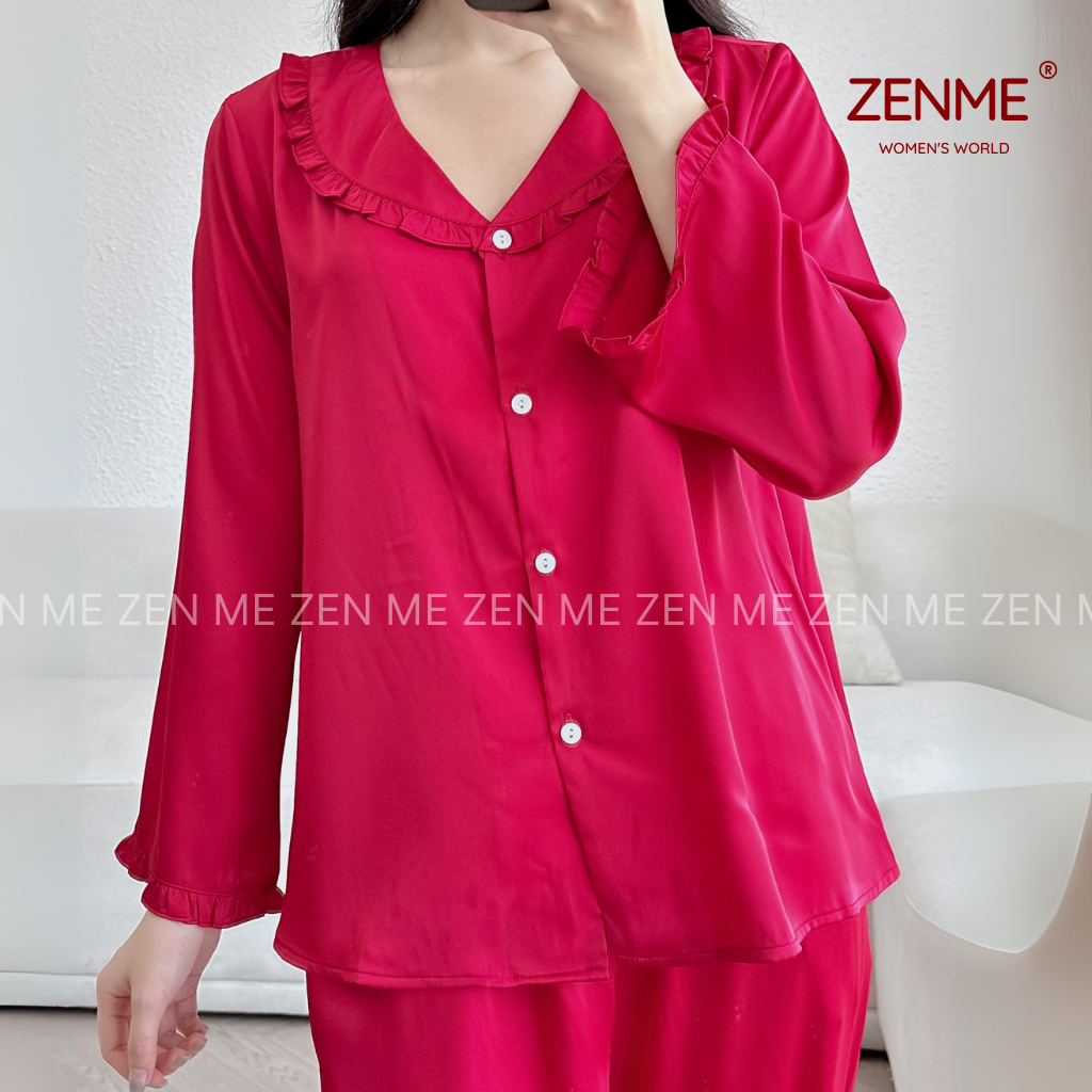 Bộ đồ ngủ lụa Latin Zen Me