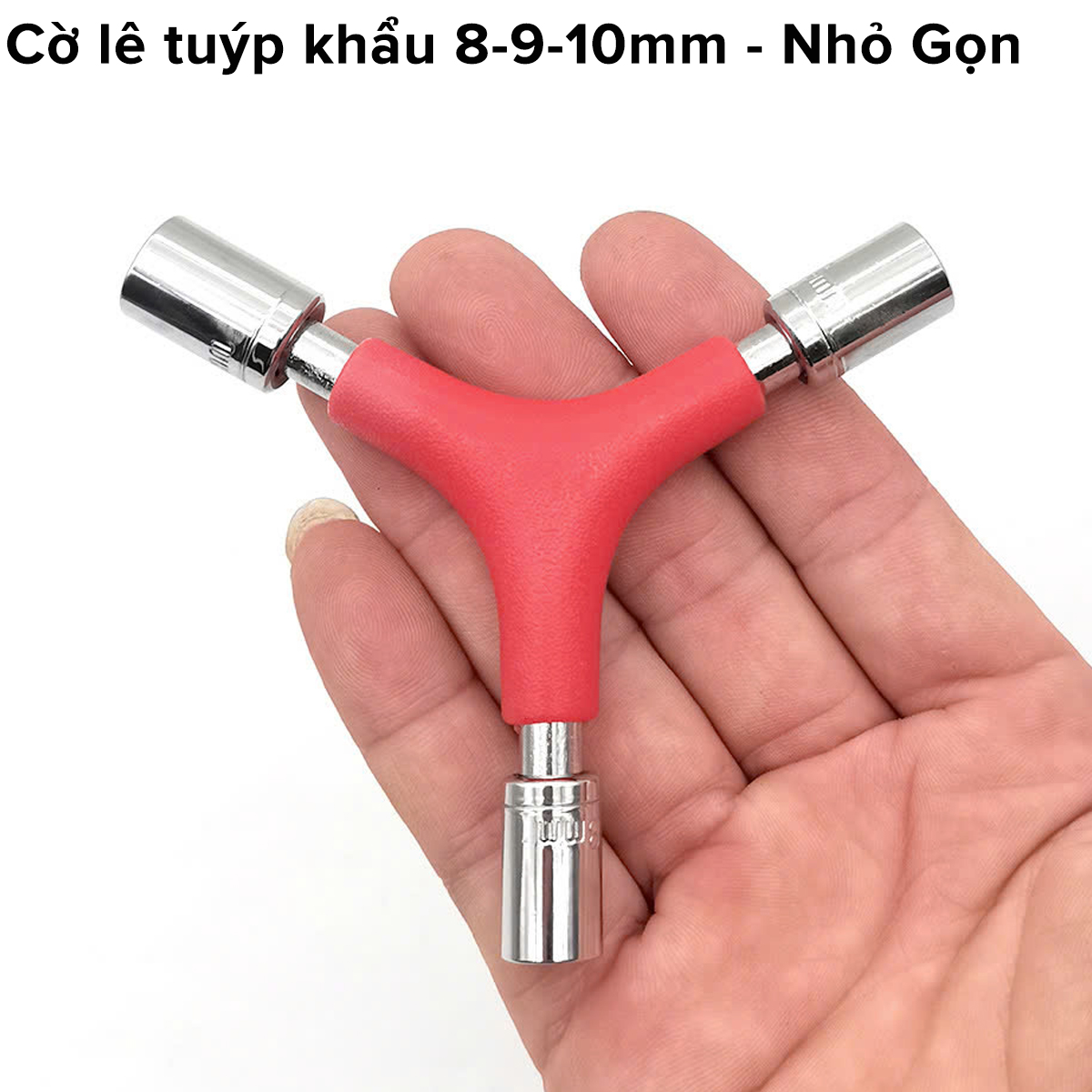 Mô tả Combo Tua Vít Lục Giác 4/5/6mm + Cờ Lê Tuýp Khẩu 8/9/10mm Chữ Y Sửa Chữa Xe Đạp Vặn Ốc Bu Lông Đa Năng Amalife - 9