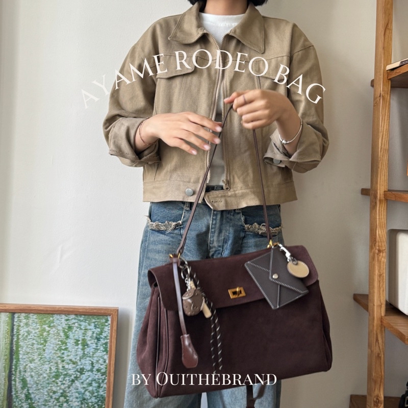[ Charm Đặc Biệt màu Random ] 𝗔𝘆𝗮𝗺𝗲 あやめ 𝗥𝗼𝗱𝗲𝗼 𝗕𝗮𝗴 - Túi Form Rodeo ...