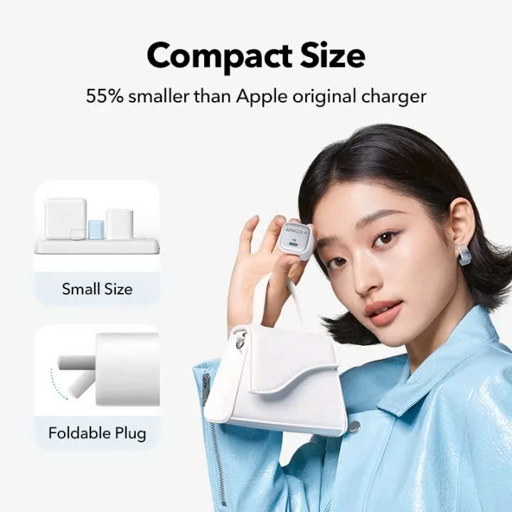 Mô tả Củ sạc nhanh Anker Zolo GaN 30W 1 cổng USB-C Power IQ 3.0 - A2698 Hỗ trợ sạc nhanh từ iphone 8 trở lên - 4