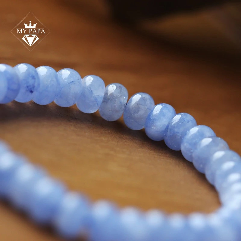 Mô tả Vòng Tay Đá Quartzite Blue Dream Pakistan MYPAPA - 4
