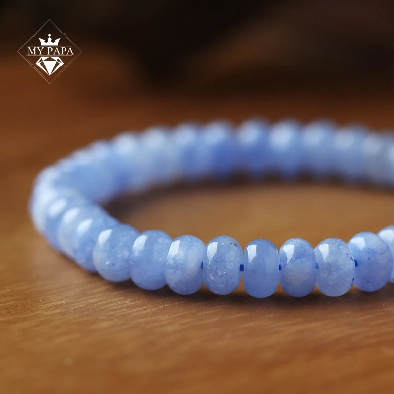 Mô tả Vòng Tay Đá Quartzite Blue Dream Pakistan MYPAPA - 5