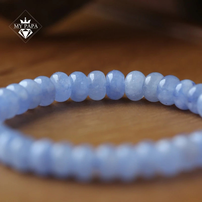 Mô tả Vòng Tay Đá Quartzite Blue Dream Pakistan MYPAPA - 7