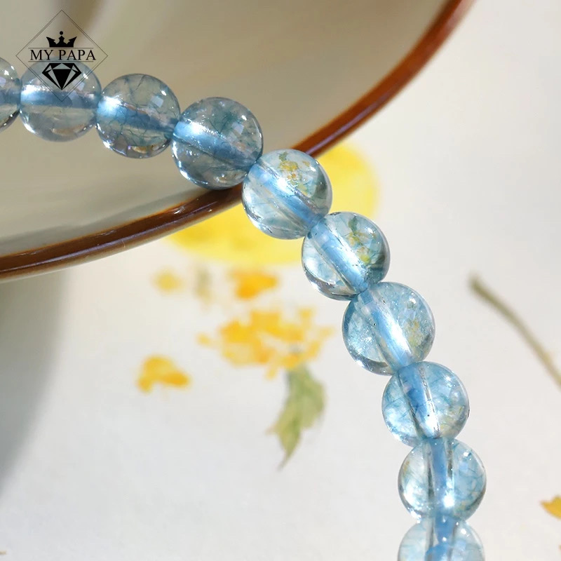 Vòng Tay Thạch Anh Trắng Blue Sky MYPAPA 5