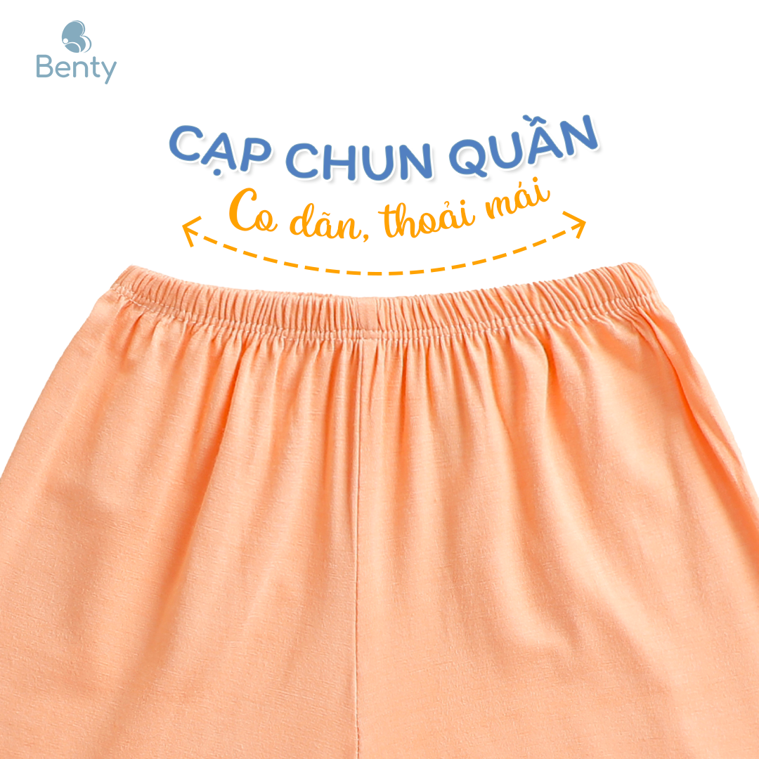 Mô tả Bộ ba lỗ BENTY trẻ em trơn basic dễ phối đồ,chất vải mềm mịn, mát mẻ cho bé từ 6 tháng đến 5 tuổi - 6