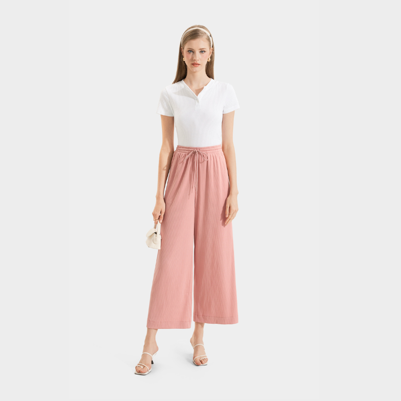 Mô tả Quần Thun Dài Nữ MARC FASHION Ống Suông - CBNH063724 - 2