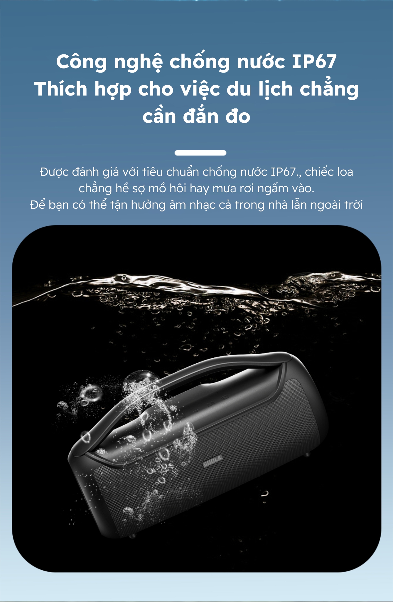 Loa Bluetooth SODLK T300 - Hình ảnh 9