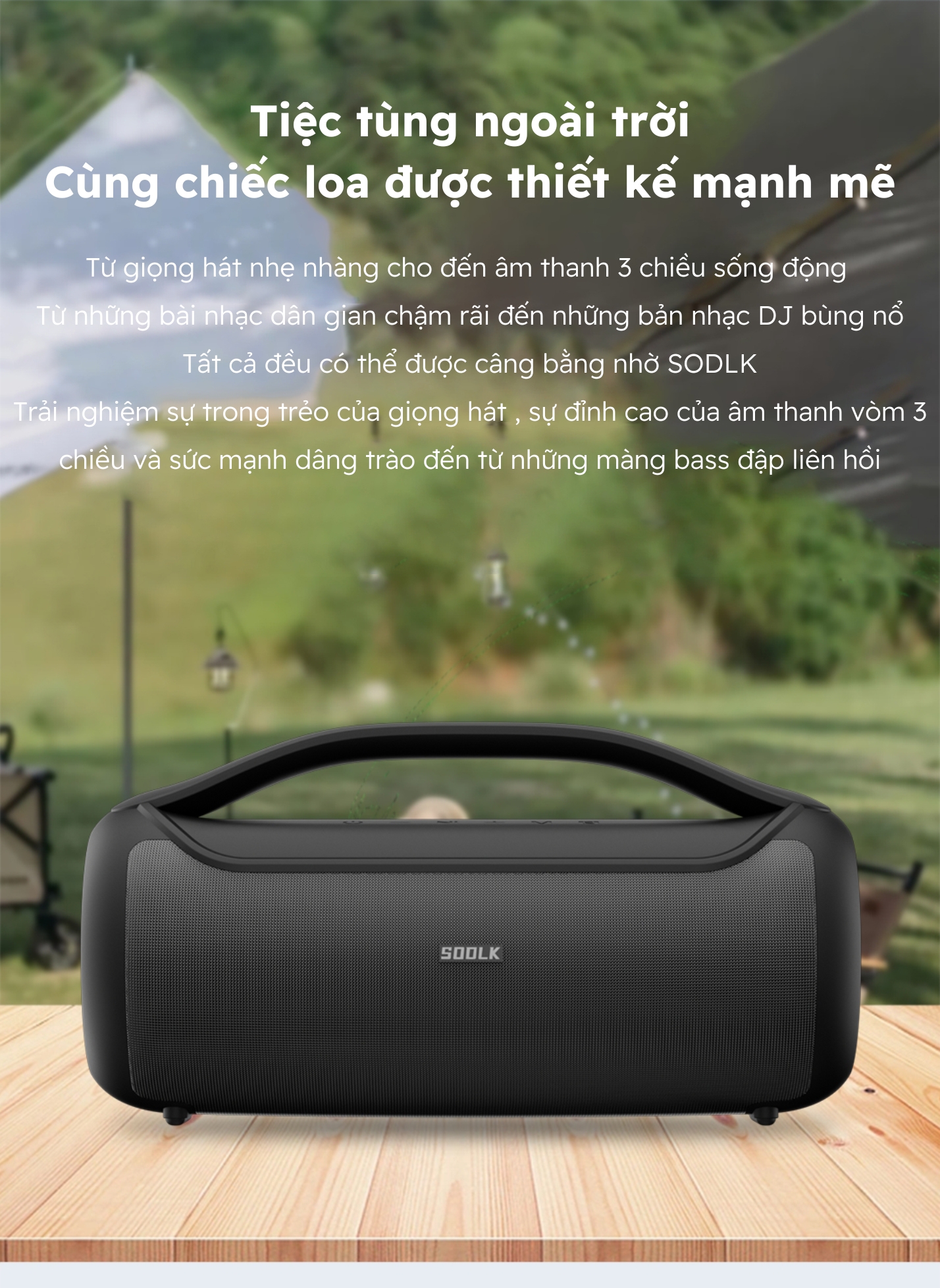 Loa Bluetooth SODLK T300 - Hình ảnh 10