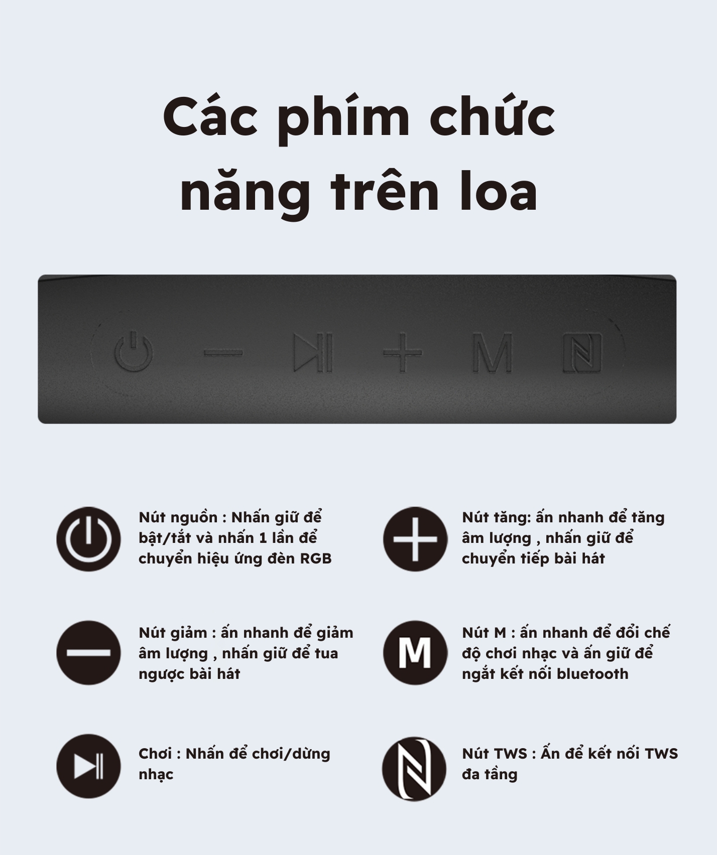Loa Bluetooth SODLK T300 - Hình ảnh 11
