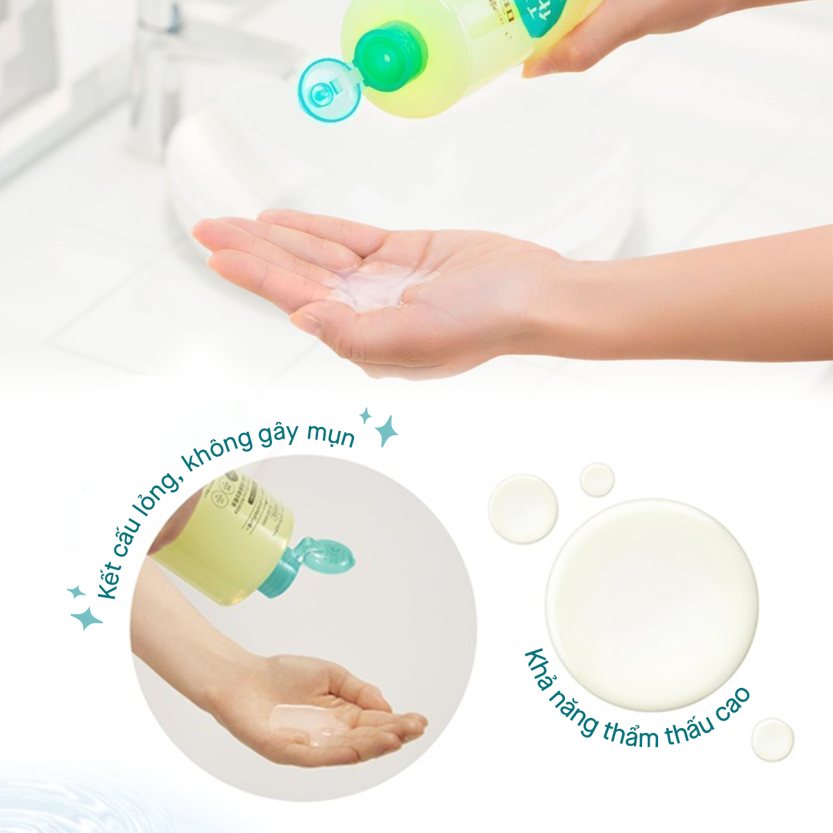 Mô tả Nước Cân Bằng Rosette Dưỡng Ẩm Và Làm Dịu Da Sulfur Skin Lotion 500ml - 6