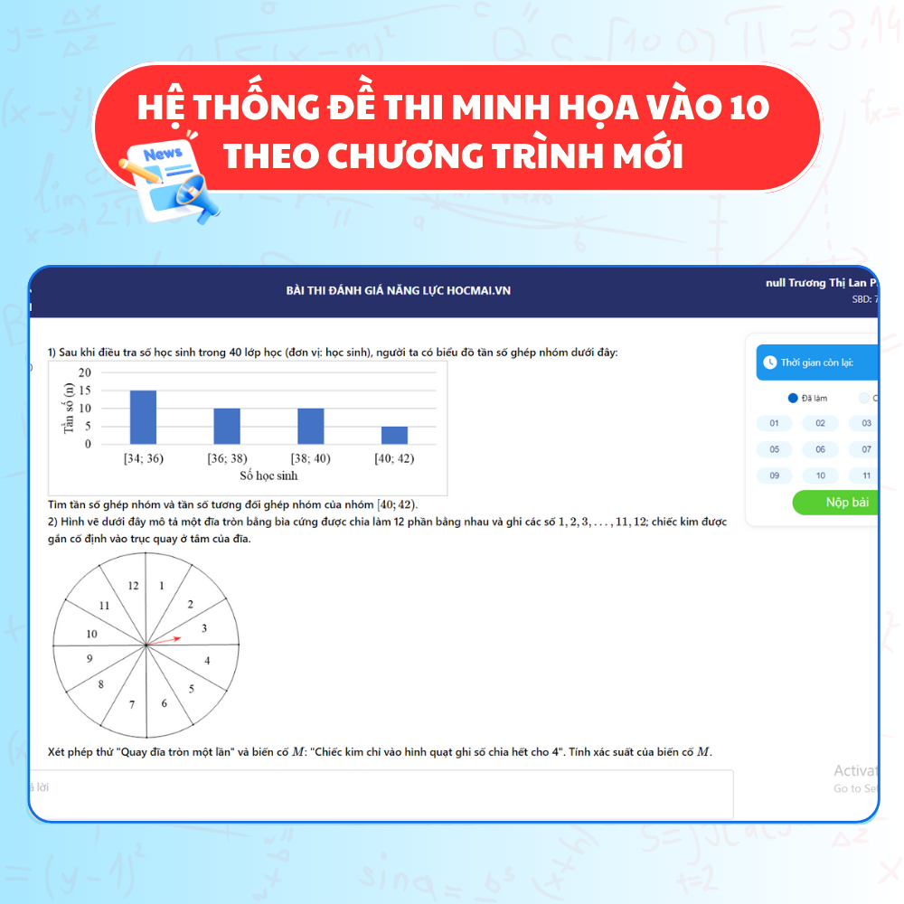 Mô tả Combo sách Bứt phá 9+ điểm thi vào 10 môn Toán và Ngữ văn - Tổng ôn và luyện đề - HOCMAI - 3