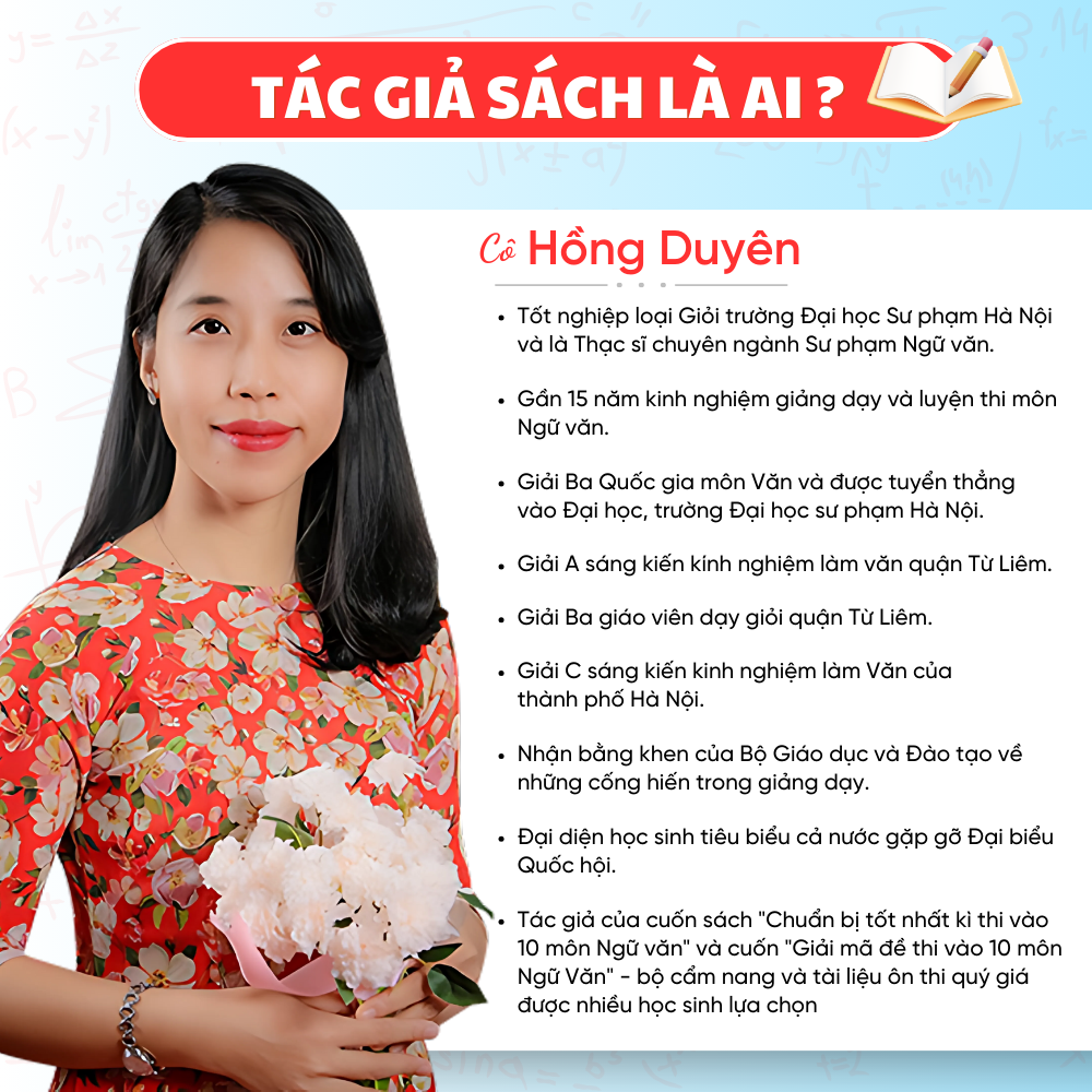 Mô tả Sách Bứt phá 9+ điểm thi vào 10 môn Ngữ văn - Tổng ôn và luyện đề - HOCMAI - 6