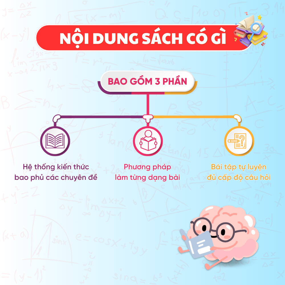 Mô tả Sách Bứt phá 9+ điểm thi vào 10 môn Toán - Tổng ôn và luyện đề - HOCMAI - 2