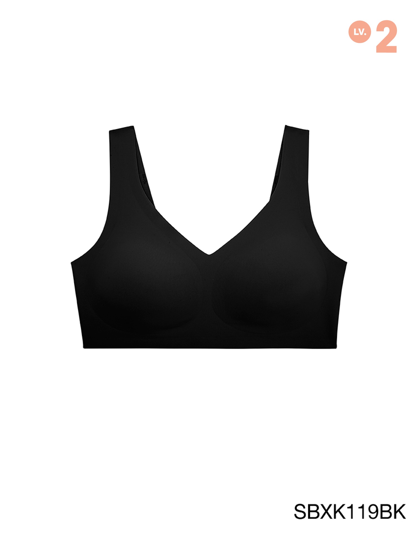Mô tả Áo Lót Không Viền May Không Gọng Mút Mỏng Vừa Có Thể Tháo Rời Bra Seamless Fit Soft Collection By Sabina SBXK119 - 6