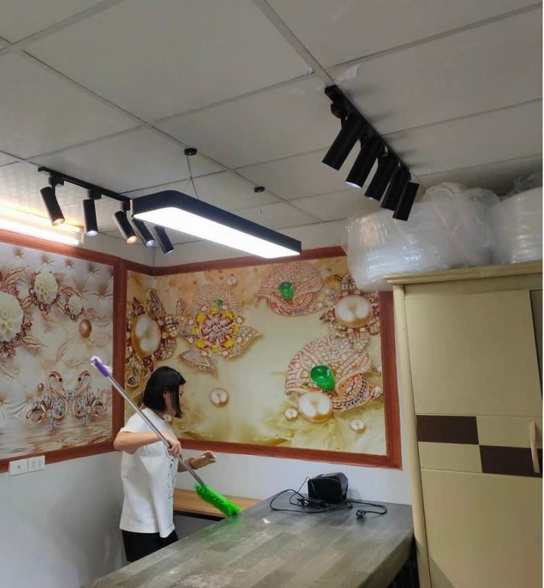 Mô tả Đèn thả máng văn phòng MONSKY DONA nhiều kích thước độc đáo, hiện đại trang - LED chuẩn - 1
