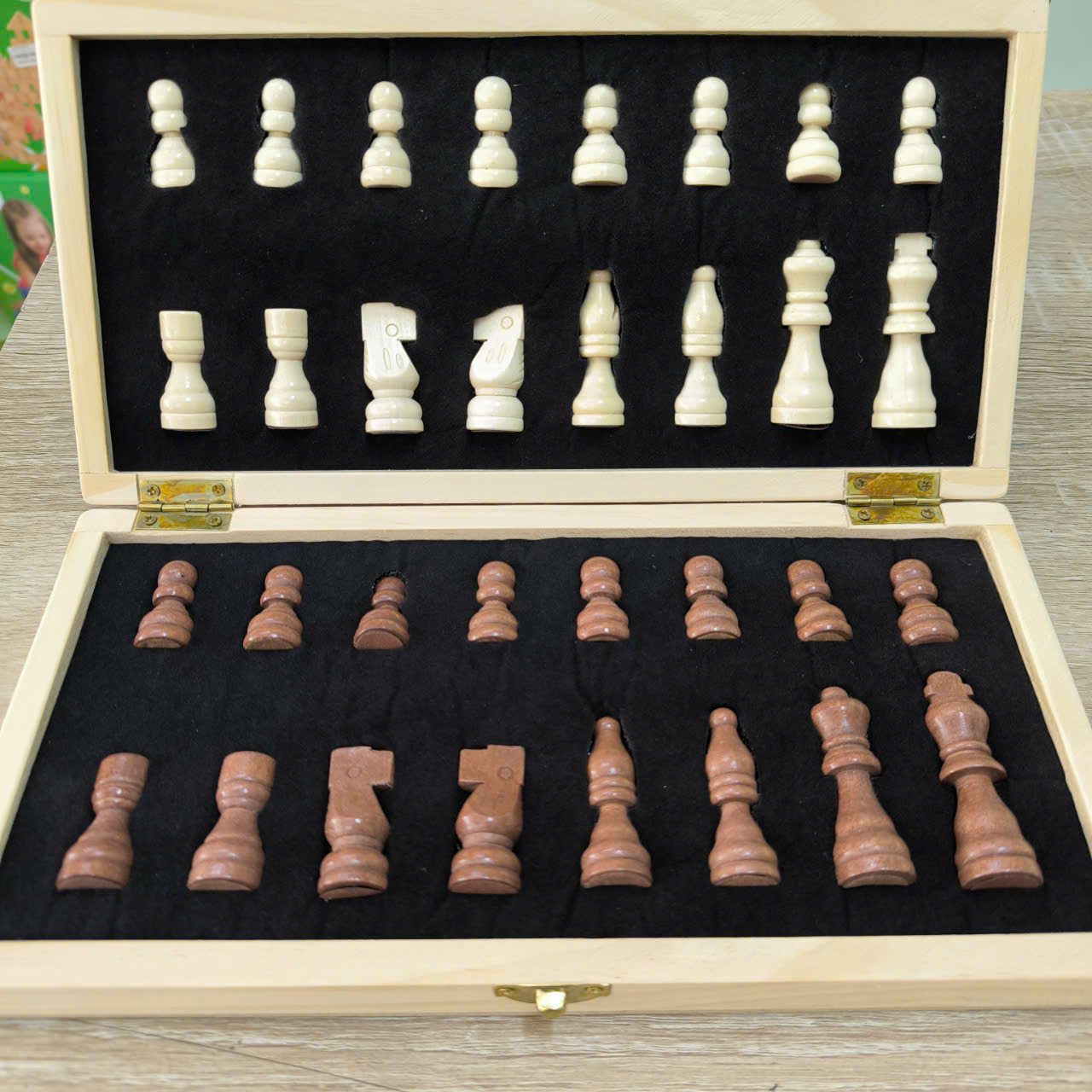 bàn cờ vua gỗ