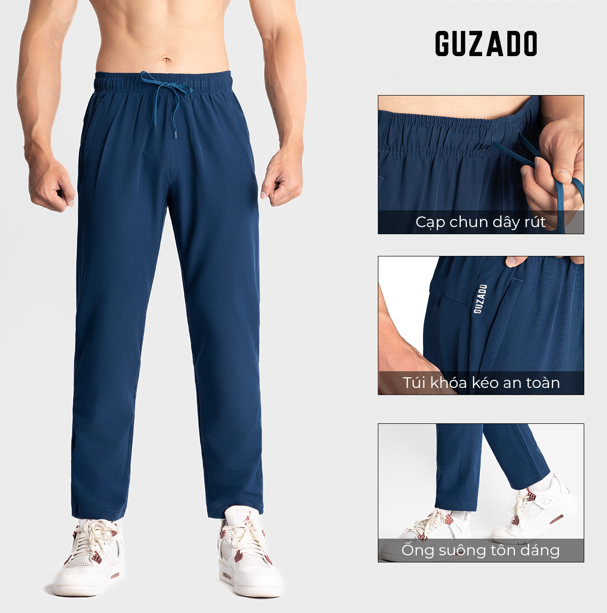Chi tiết quần GUZADO GDC01