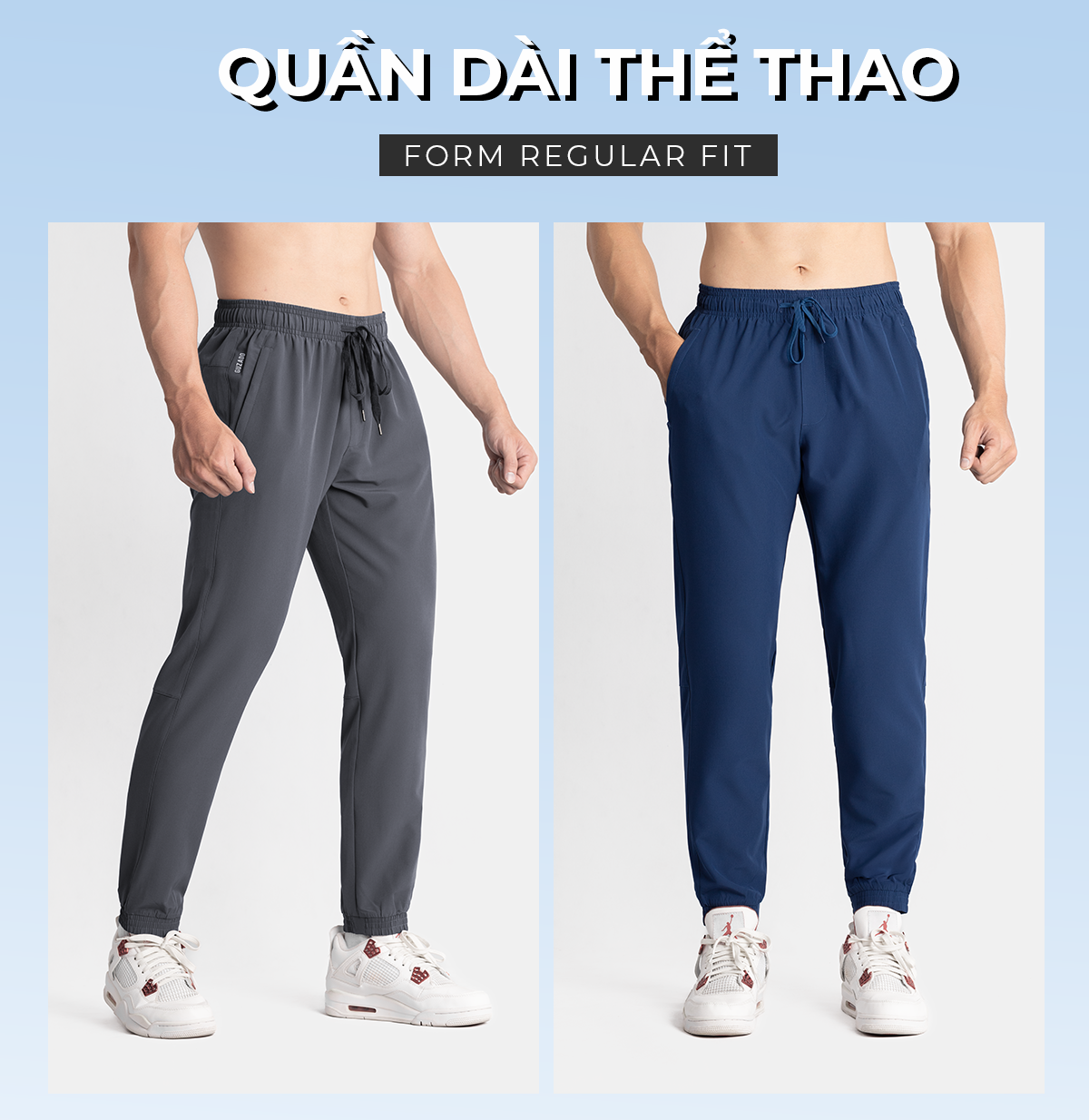 Quần Jogger Nam GUZADO GDC02 phong cách