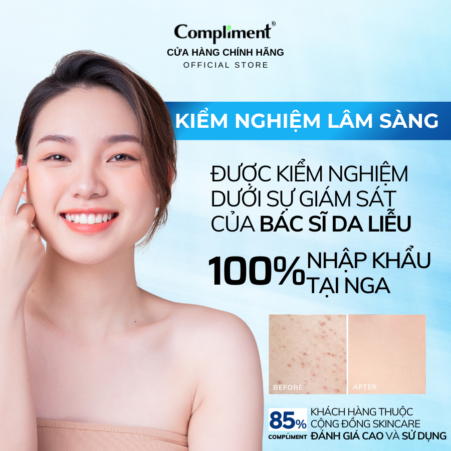 Mô tả Tẩy Da Chết Cho Cơ Thể Compliment 400ml Giúp Da Mềm Mượt, Bóng Khỏe, Sáng Mịn - 9