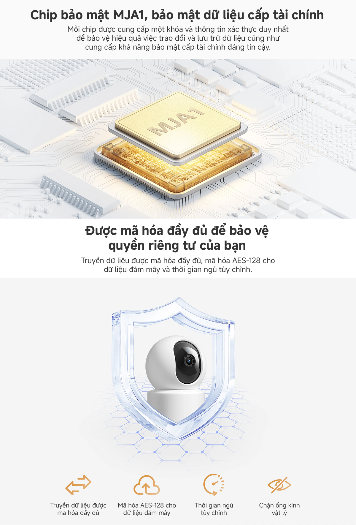 Mô tả Camera Giám sát Xiaomi Smart C301 2K, AI phát hiện con người, Bản quốc tế - Hàng Chính Hãng - 2