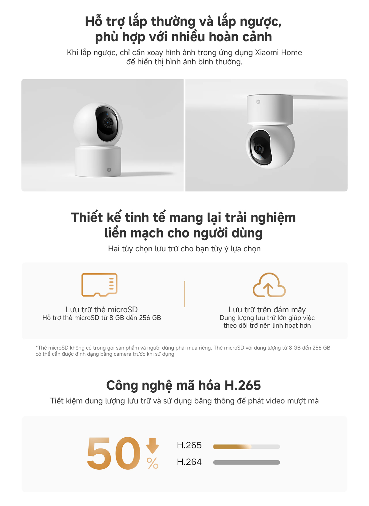 Mô tả Camera Giám sát Xiaomi Smart C301 2K, AI phát hiện con người, Bản quốc tế - Hàng Chính Hãng - 8