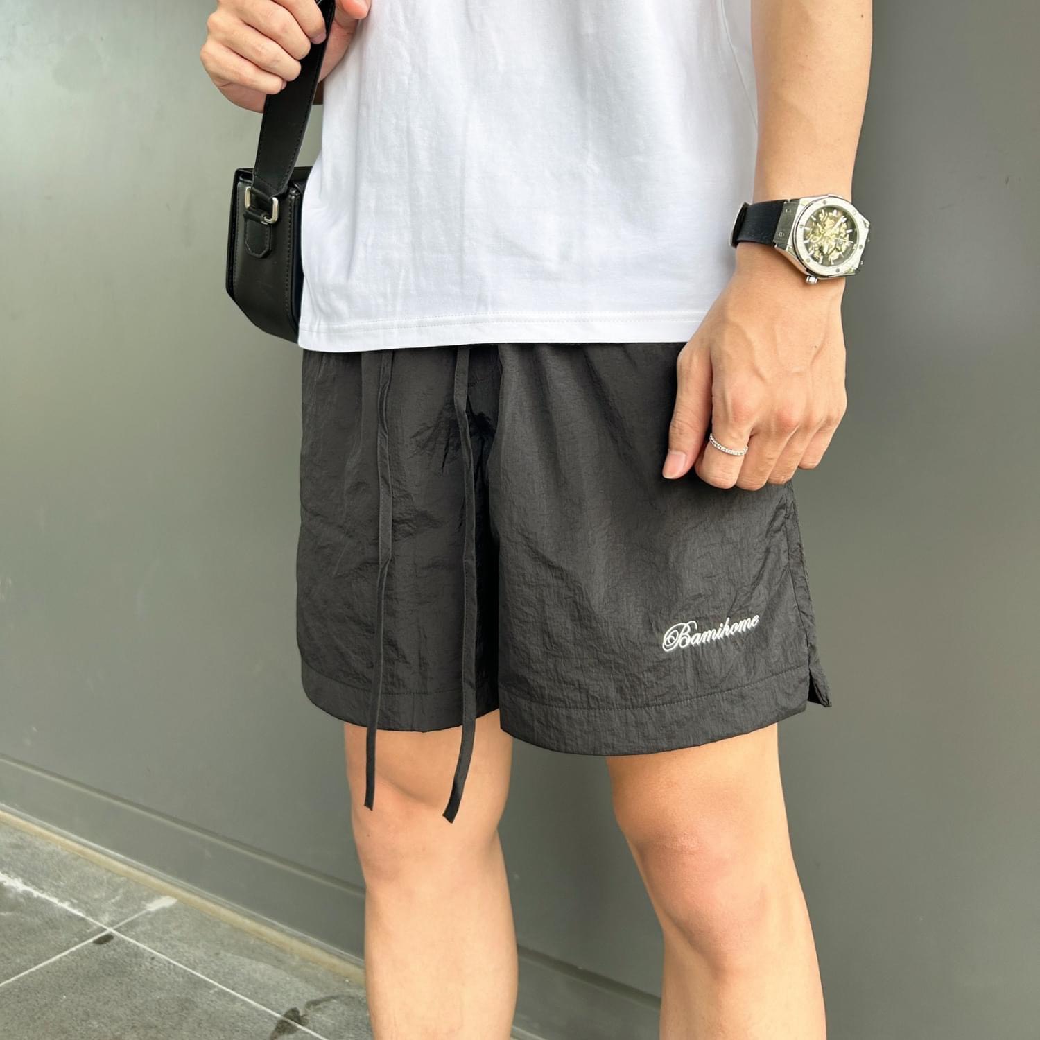 Quần short nam BAMIHOME QB04 chất dù