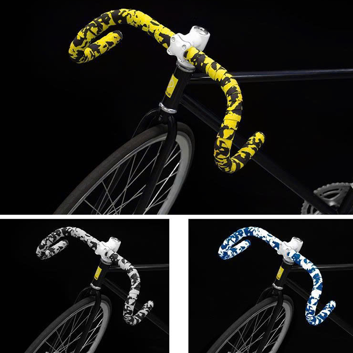 Mô tả Bộ 2 Dây Cuộn Băng Quấn Ghi Đông Xe Đạp Thể Thao Fixed Gear Single Speed Kèm 2 Nút Bịt Chuyên Dụng Chính Hãng Amalife - 10