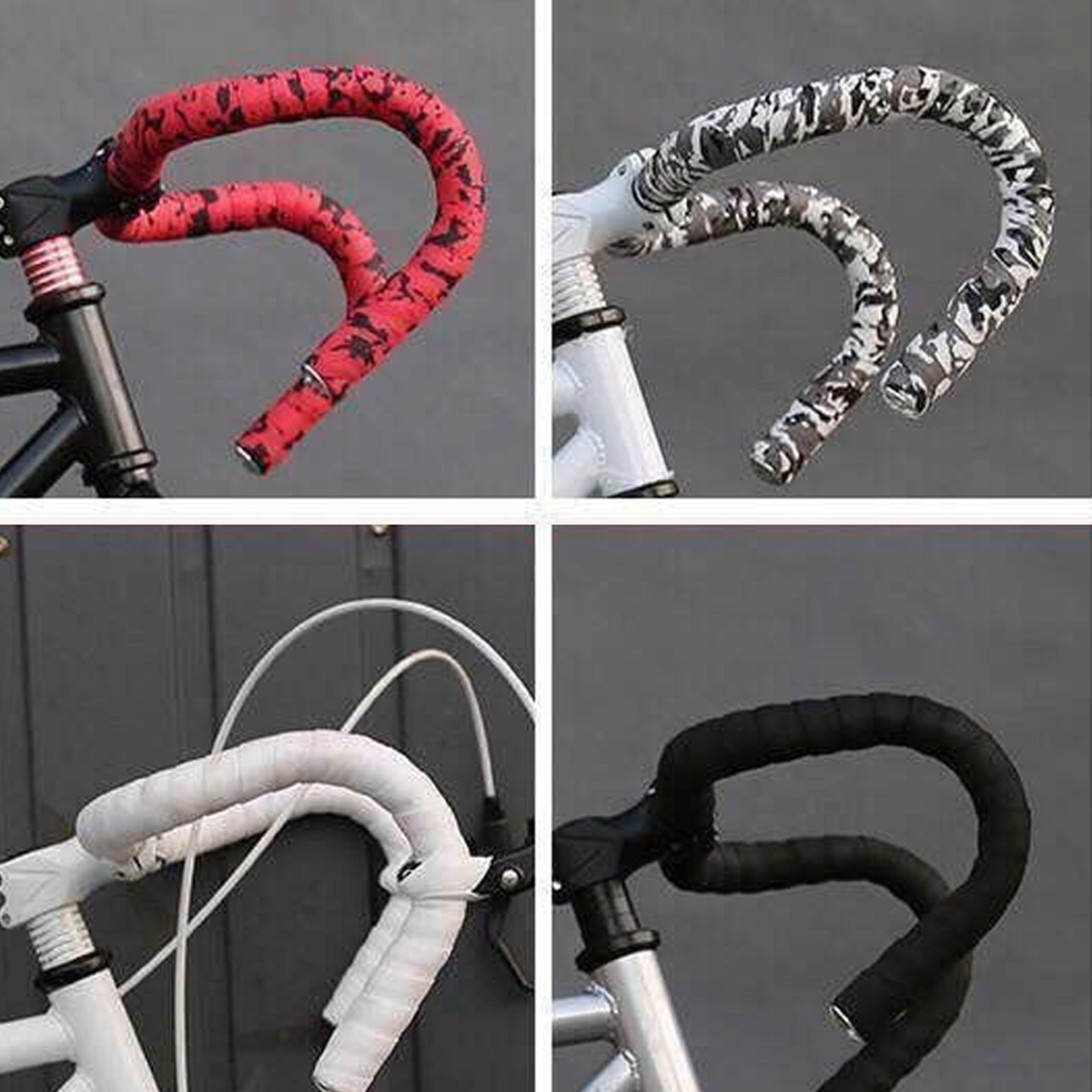 Mô tả Bộ 2 Dây Cuộn Băng Quấn Ghi Đông Xe Đạp Thể Thao Fixed Gear Single Speed Kèm 2 Nút Bịt Chuyên Dụng Chính Hãng Amalife - 11