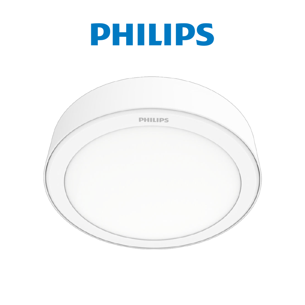 Mô tả Bộ đèn ốp nổi Philips LED Eridani bảo vệ mắt, hiệu suất ánh sáng cao - Công suất (17W, 22W), Ánh sáng trung tính, trắng - 1
