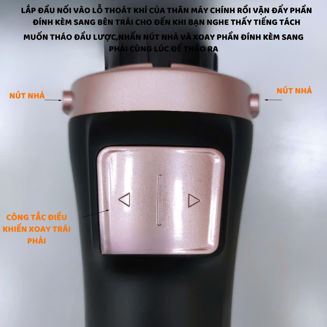 Mô tả Lược điện chải tóc ENZO 756, lược điện uốn cụp tạo kiểu đa năng, bảo hành 5 năm - 8