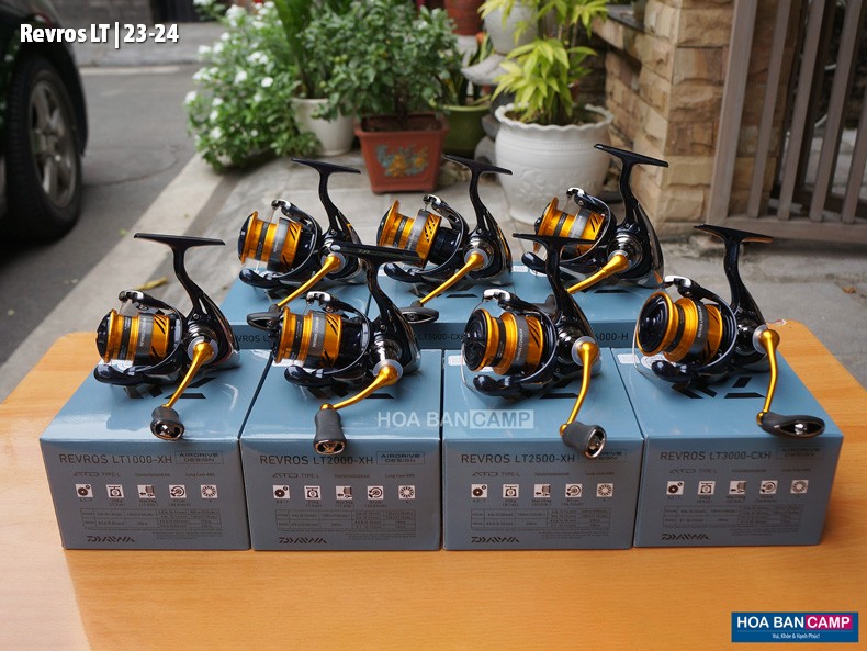 Máy Câu Dọc Daiwa Revros LT | 23 (Asia) AirDrive Bail, AirDrive Rotor ...