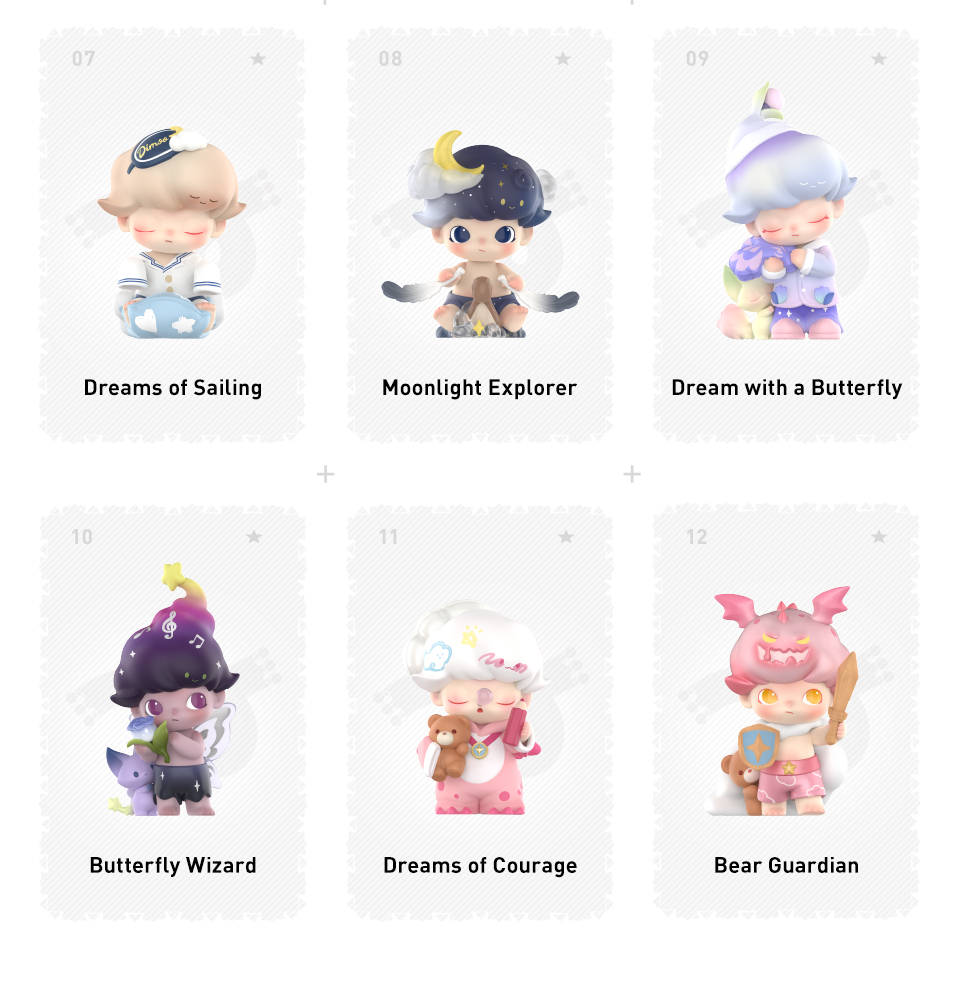 POP MART DIMOO Weaving Wonders Series Figures Blind Box Action Toys ...