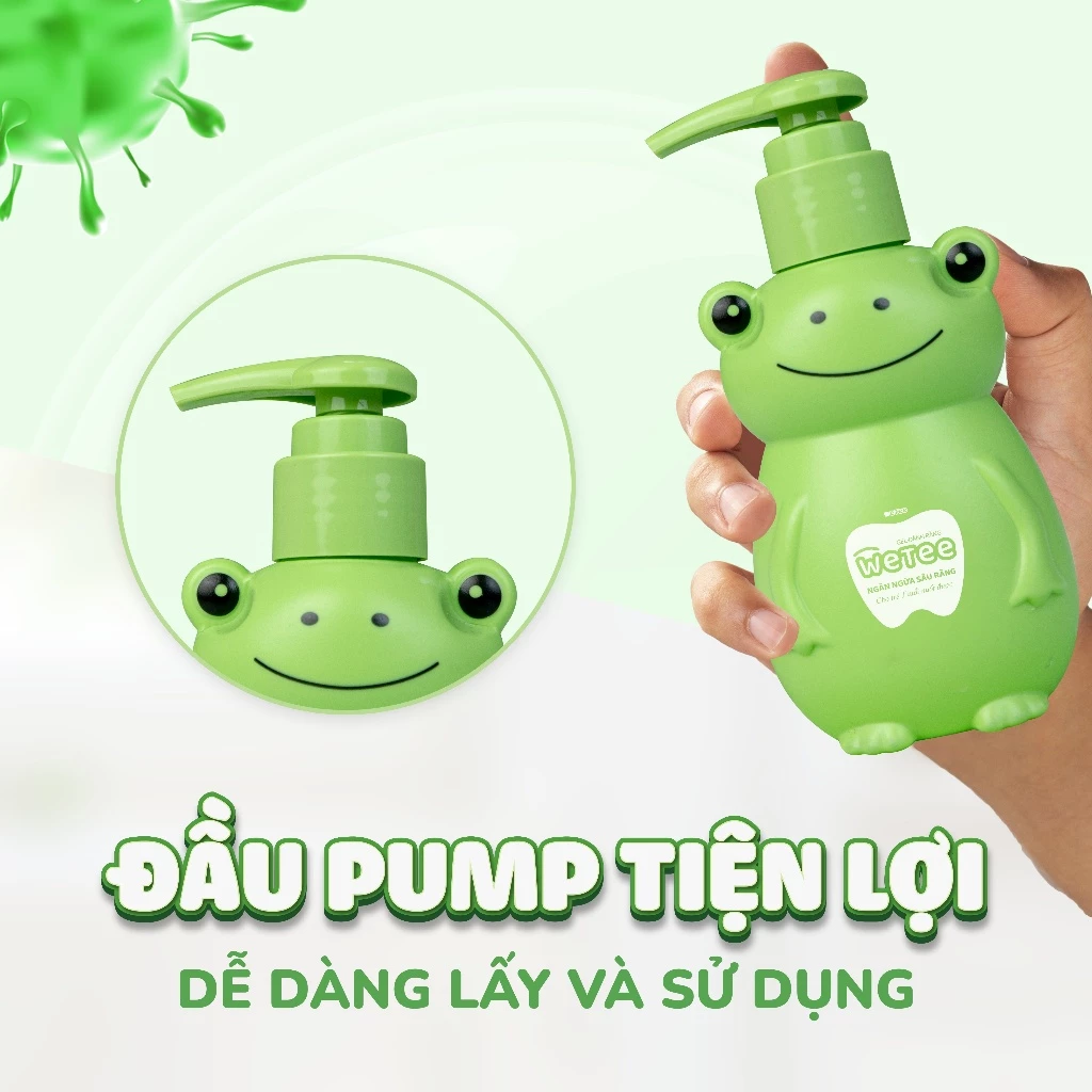Mô tả Gel Đánh Răng Wetee Cho Bé Ngăn Ngừa Sâu Răng Bé Yêu Thích Thú Đánh  Răng 100ml - 4