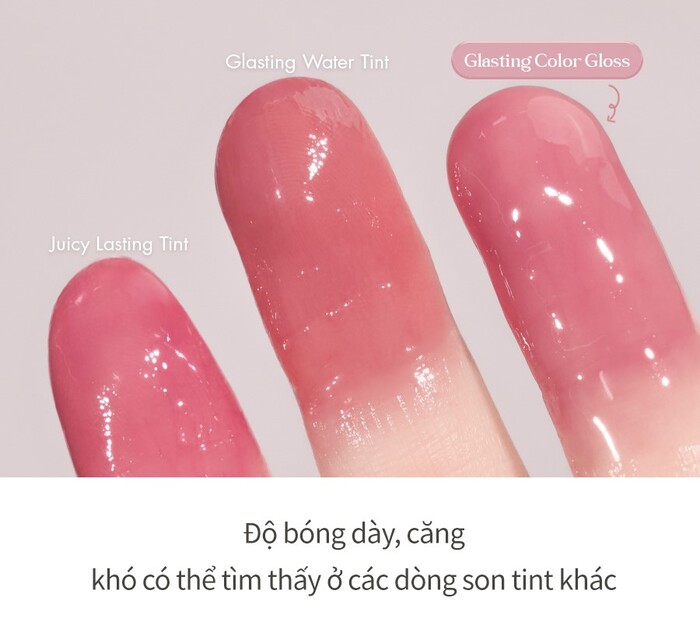 Bảng màu Romand Glasting Color Gloss