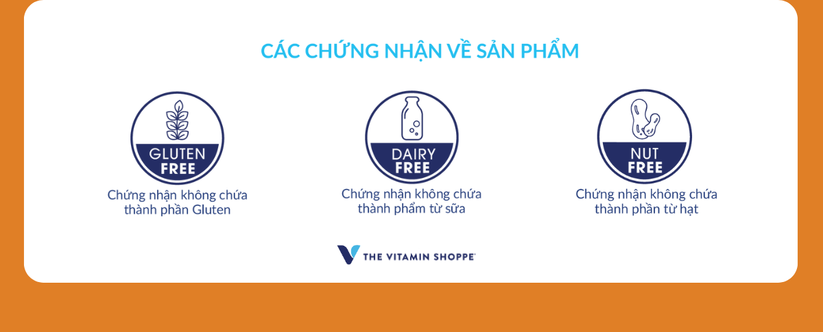 Mô tả Viên Uống Tăng Sức Đề Kháng & Tế Bào Miễn Dịch The Vitamin Shoppe AHCC 1000MG 60 viên - 4