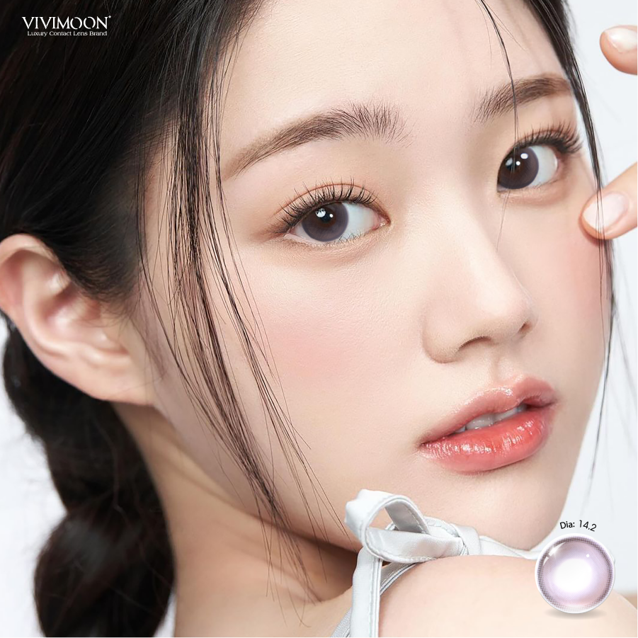 Mô tả Tổng hợp Lens 1 ngày cận VIVIMOON khóa ẩm 5 màu, độ cận từ 0 đến 8 (Giá 1 chiếc) - 5