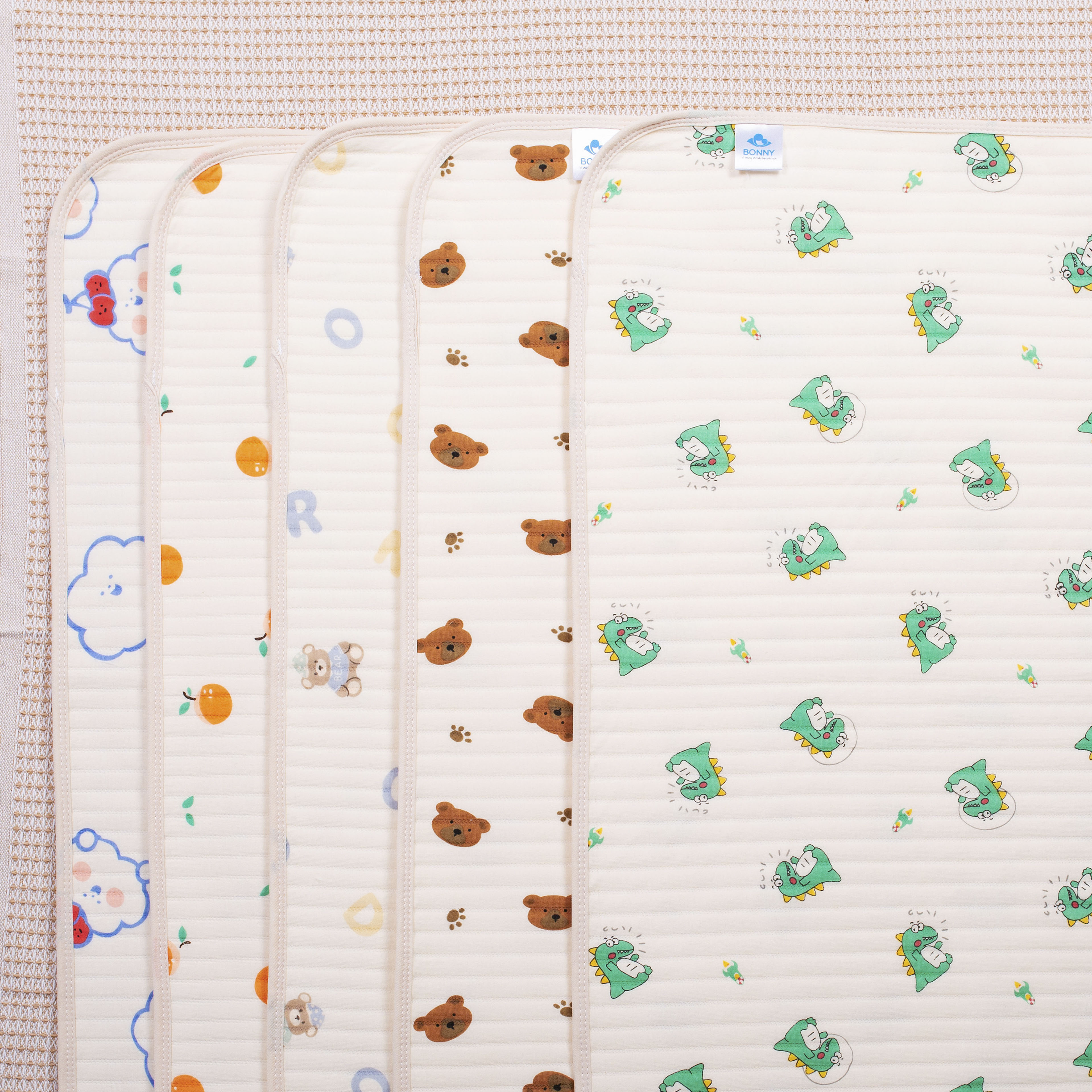 Mô tả Thấm Hút Nhanh, Thoáng Mát, Mềm Mịn (KT:50x70Cm) - 3