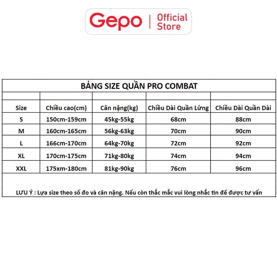 Mô tả Quần Short Thể Thao Nam Màu Đen Chuyên Tập Gym & Chạy Bộ GEPO - 2
